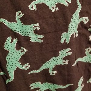Dinosaur leggings, XL, sift